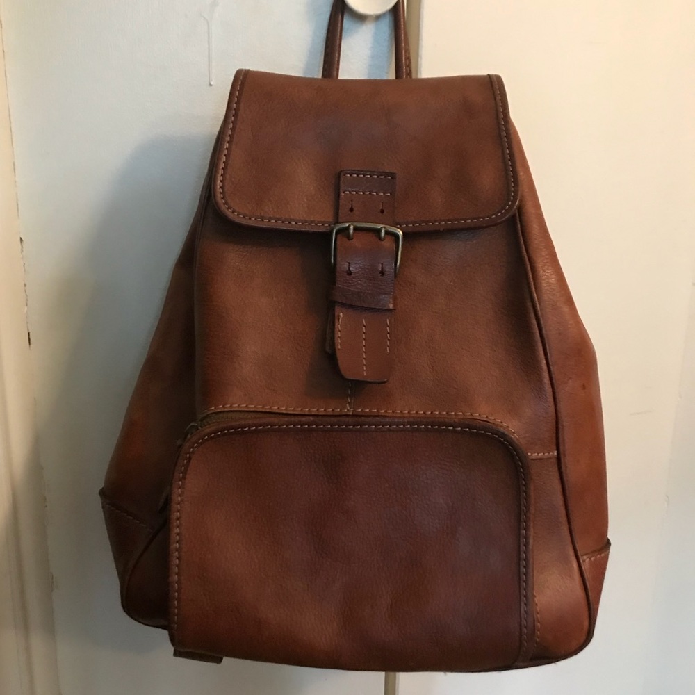 Wilson’s Leather pelle studio leather backpack